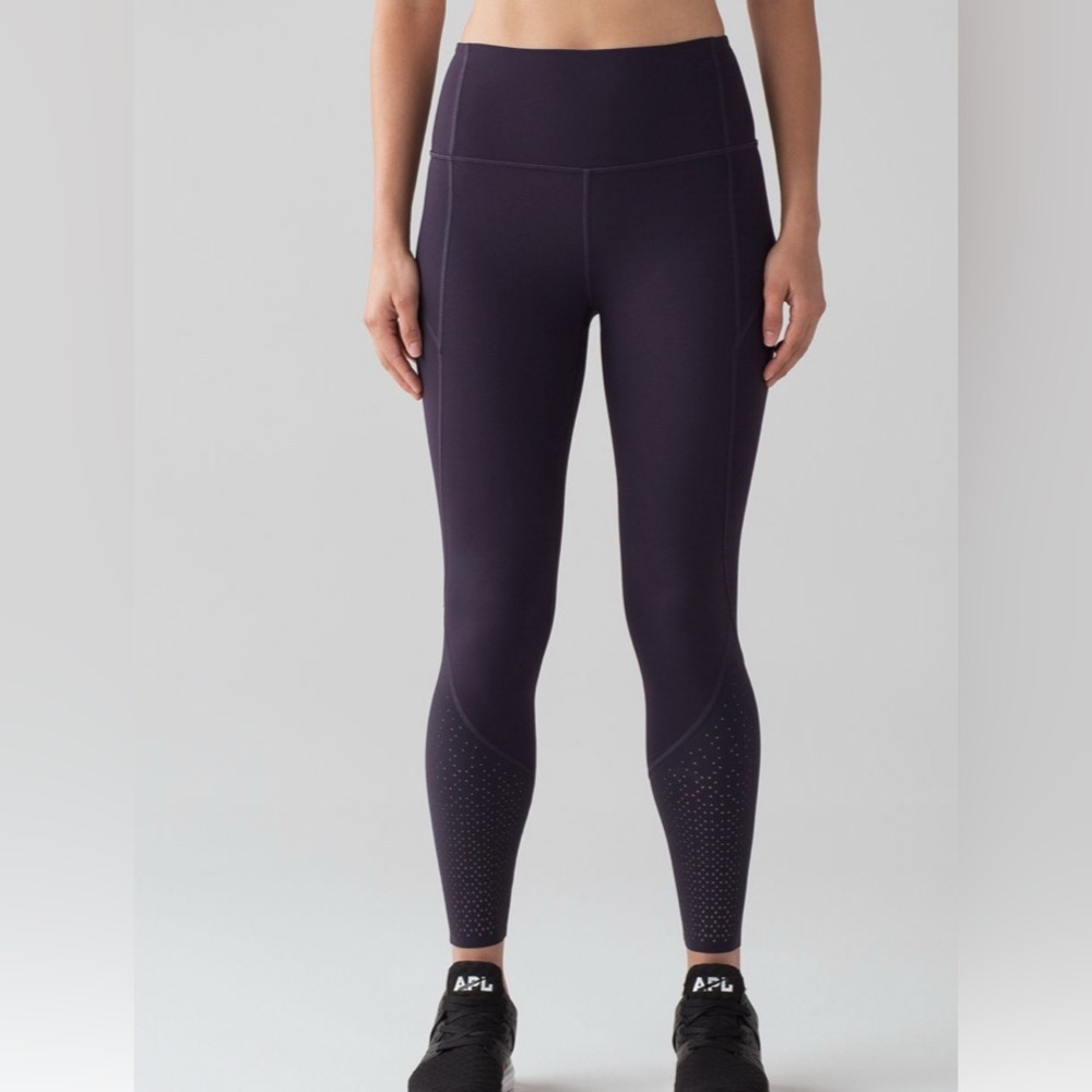 Lululemon purple Anew leggings